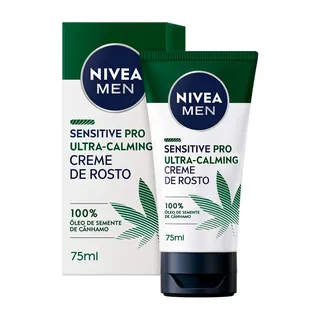 Creme de rosto sensitive pro Nivea Men