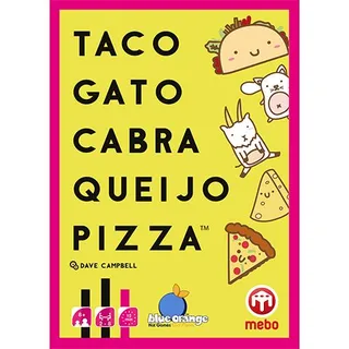 Jogo de Tabuleiro Taco Gato Cabra Queijo Pizza Mebo Games