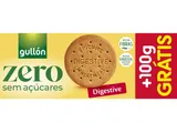 Bolachas digestivas Gullon zero +100 g grátis 400 g