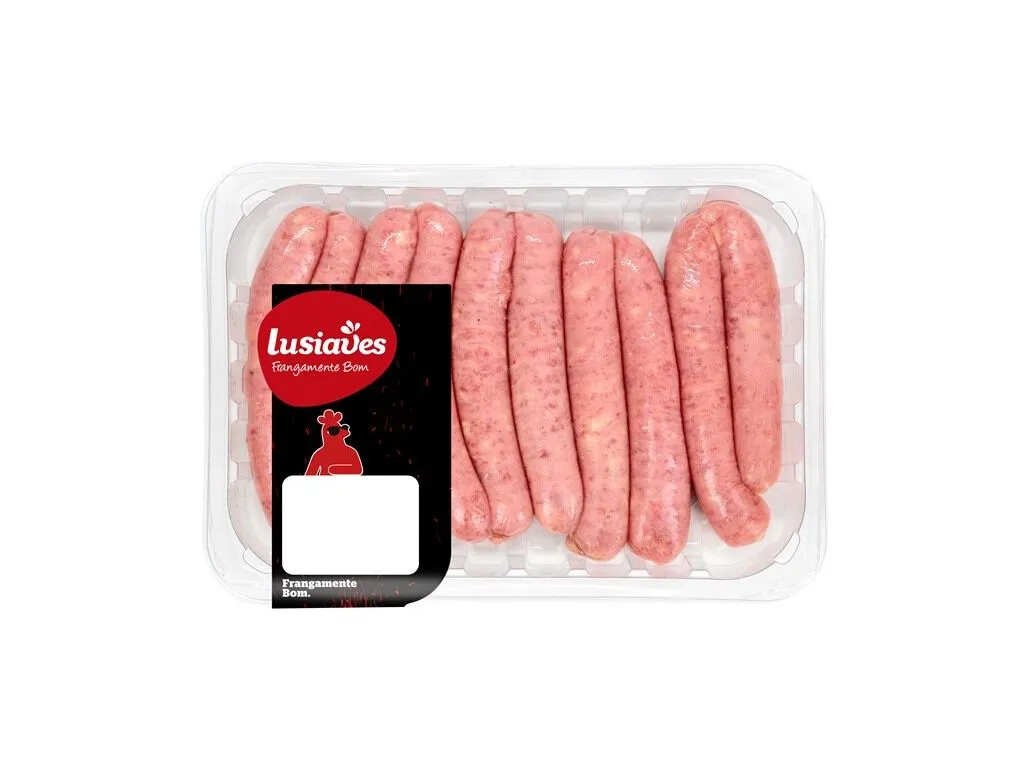 Salsichas de aves Lusiaves 500 g