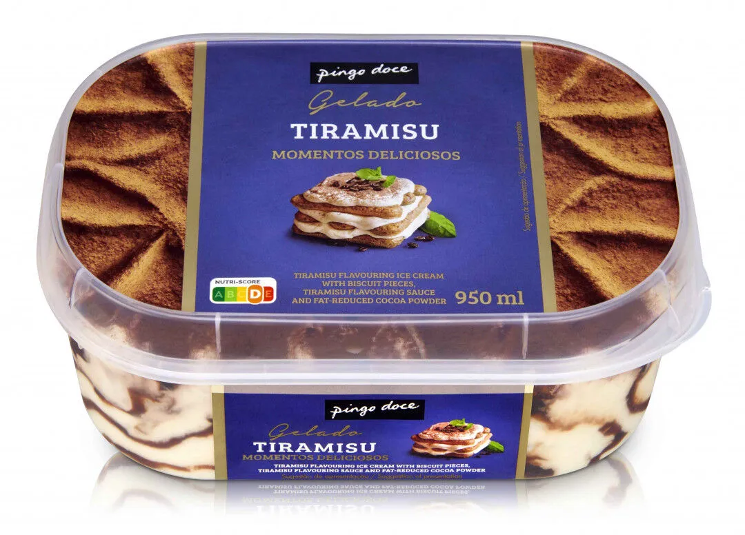 Gelado Tiramisu