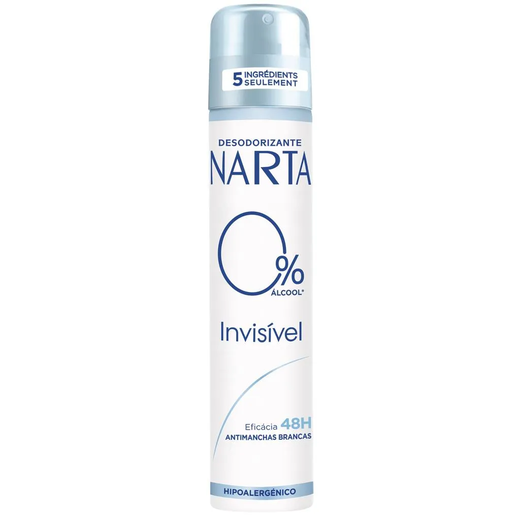 Desodorizante spray invisível