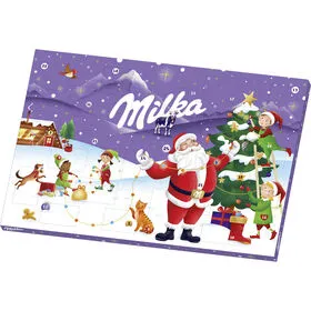 Calendário do Advento de Chocolate Milka