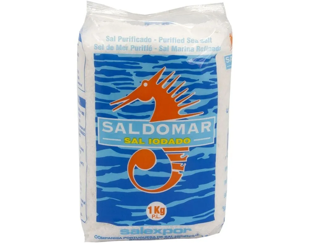 Sal Saldomar cristal iodado 1 kg