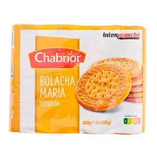 Bolacha Maria Dourada 800g Chabrior