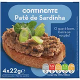 Patê de Sardinha Continente