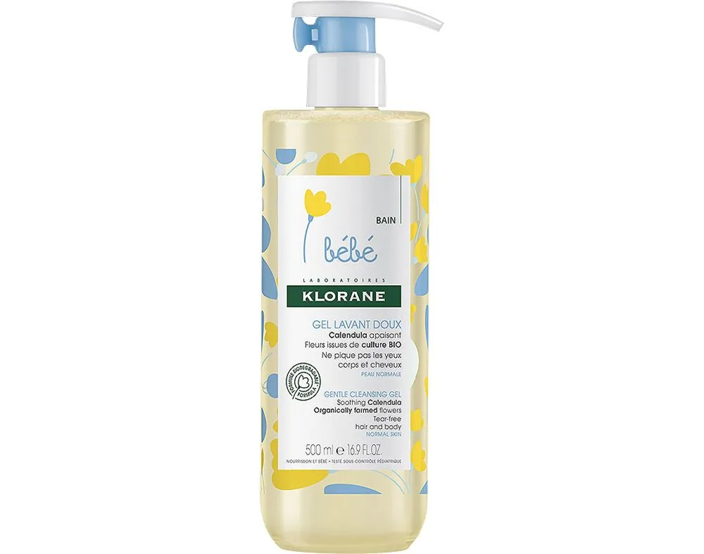 Gel Klorane lavante suave bebé 500 ml