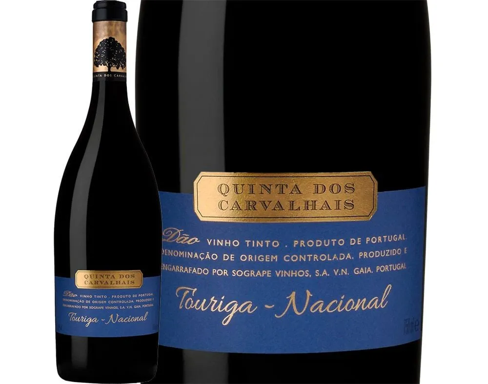 Vinho tinto quinta dos carvalhais touriga nacional dão 0,75 L