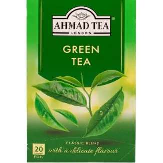 Chá Verde embalagem 20 unidades - Ahmad Tea