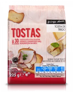 Tostas de Trigo Pingo Doce
