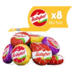 Queijo Mini Original, Cheddar e Emmental Babybel
