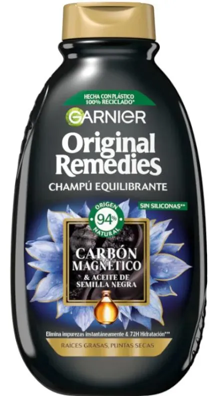 Champô de carvão Garnier Original Remedies 400 ml