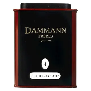 Chá Preto com Aroma a 4 Frutos Vermelhos 100 g Dammann Fréres
