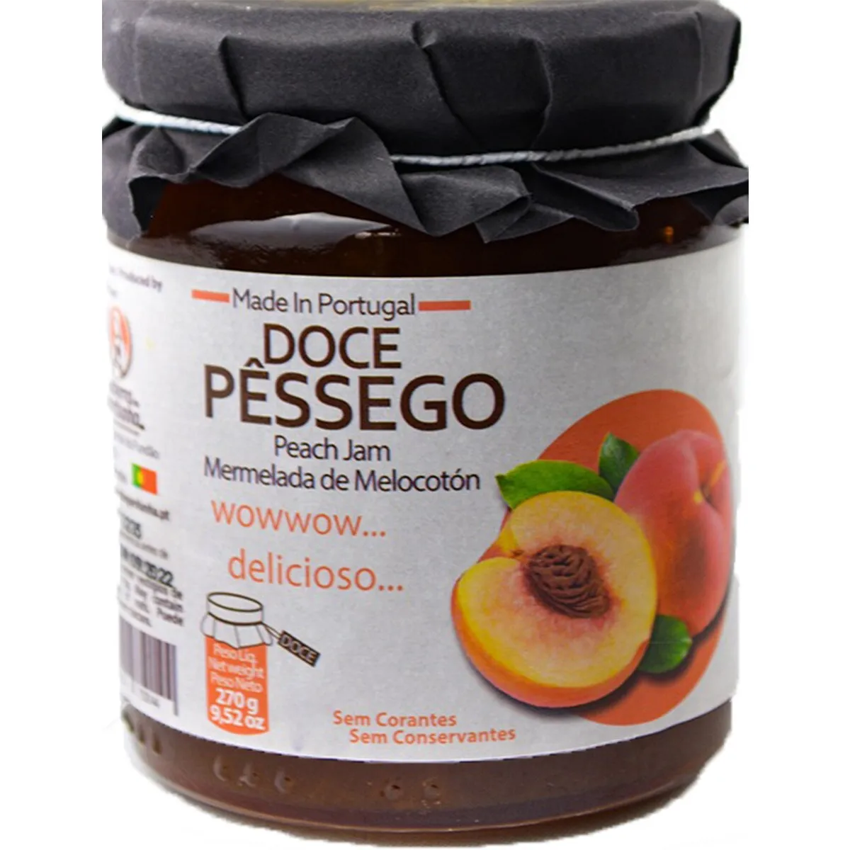 Doce de Pêssego 270g