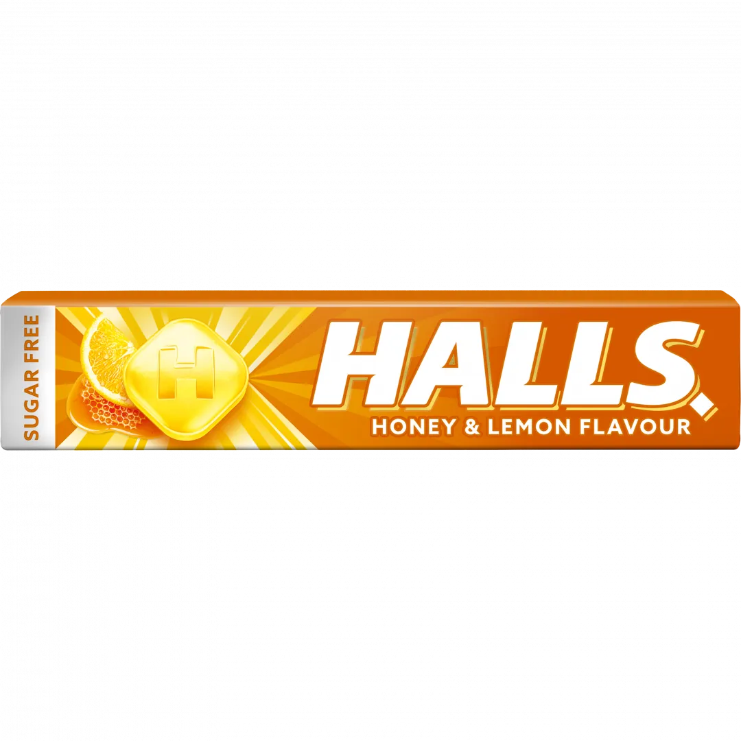 Rebuçados Halls Mel e Limão sem Açúcar