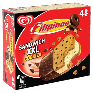 Gelado Sandwich Filipinos, 4x130ml Ola