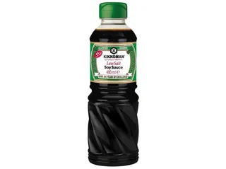 Molho soja Kikkoman menos sal 480 ml
