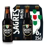 Cerveja com Álcool Preta Mini, emb. 6 x 25 cl