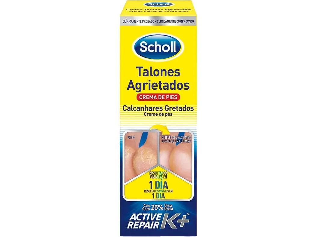 Creme Scholl calcanhares gretados 60 ml