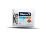 Comida húmida gato Advance júnior frango 4 x 85 g