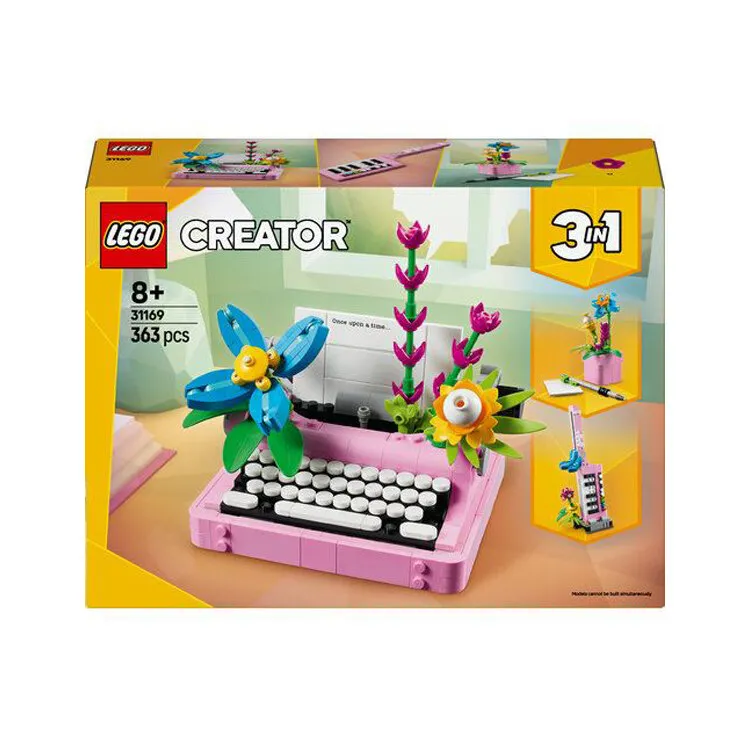 LEGO MAQUINA ESCREVER FLOR 31169