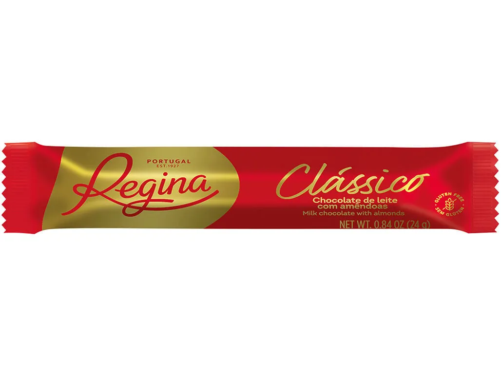 Chocolate leite Regina amêndoas 20 g