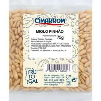 Miolo de Pinhão embalagem 75 g - Cimarrom