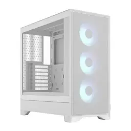 Caixa ATX Fractal Design Pop 2 Air White TG RGB