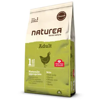 Ração cão Naturea Elements adulto frango 12 kg