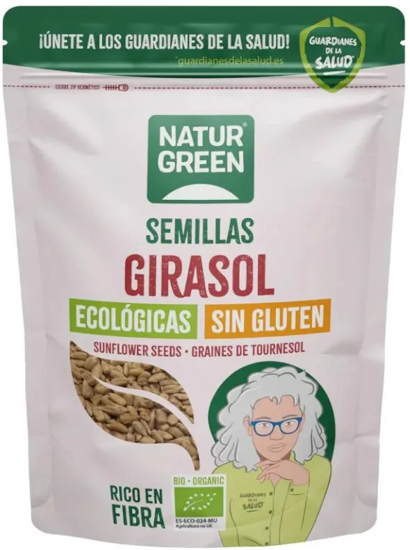 Sementes de Girassol Biológicas NaturGreen 375g