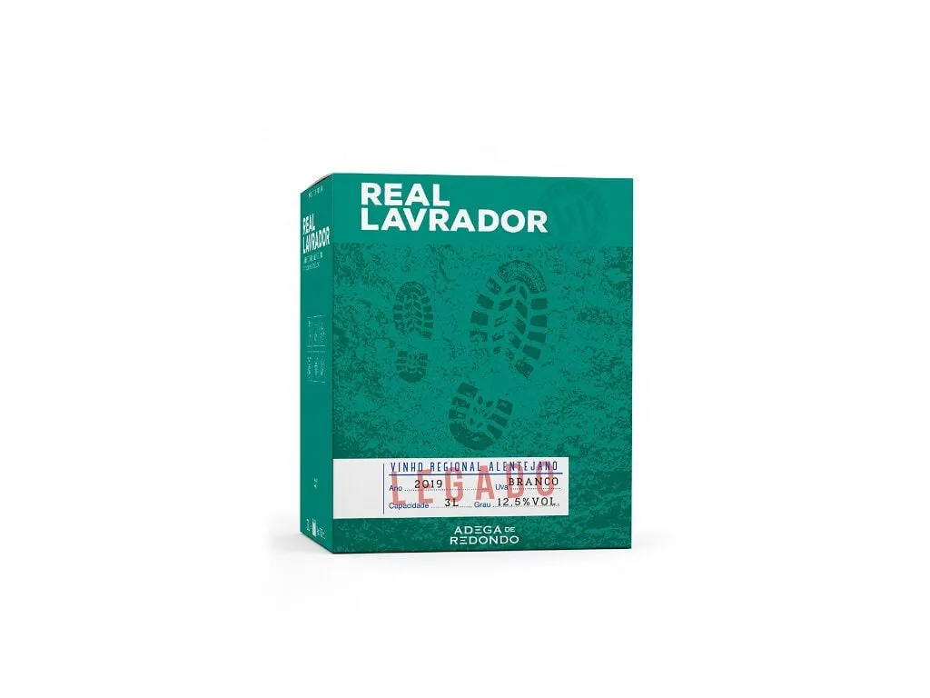 Vinho branco REAL Lavrador alentejo bag in box 3 L