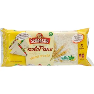 Pão de Forma sem Côdea 250 g Semenzato