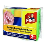 Esfregão com Esponja Salva Unhas Fino 3 und.