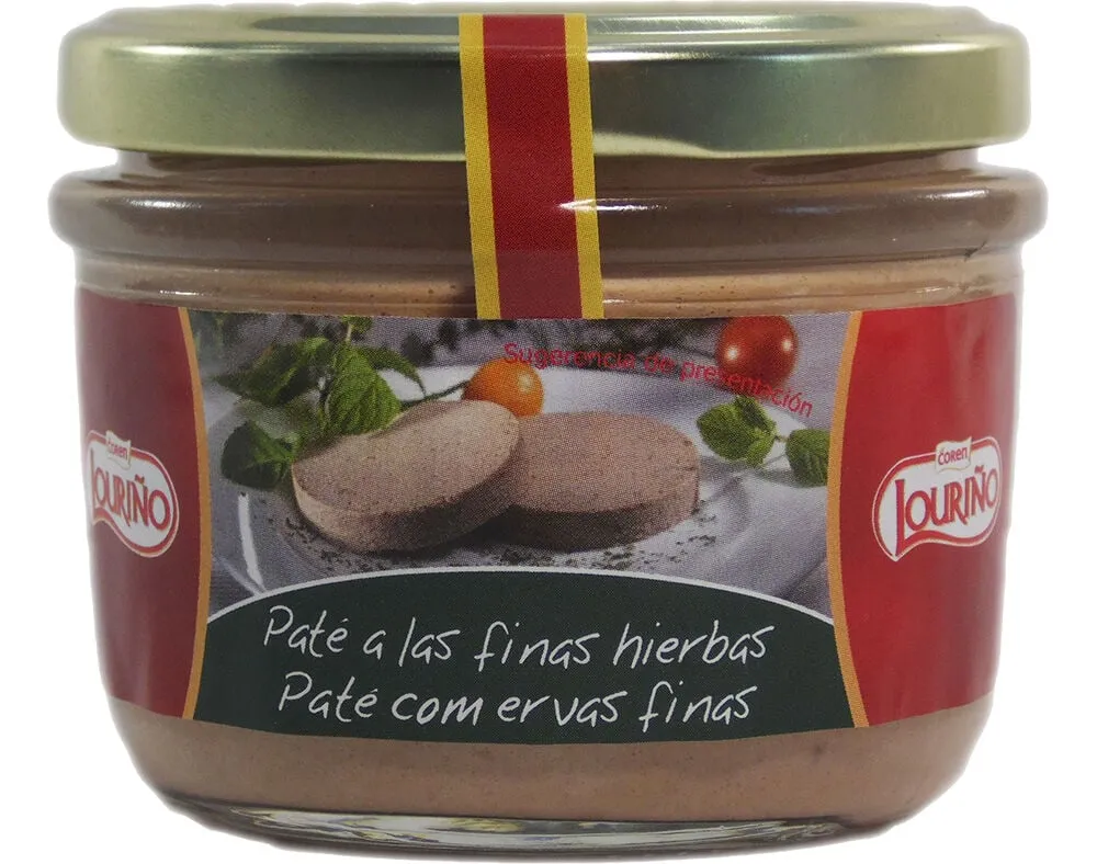 Patê ervas finas Lourino 125 g