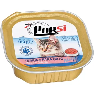 Alimento Humido Gato Salmão 100g PorSi