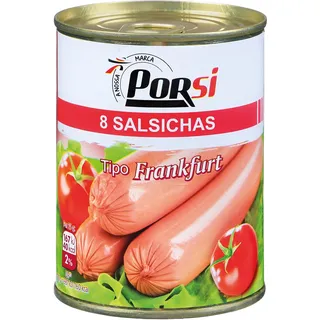 Salsichas Frankfurt Lata 8 Unidades PorSi