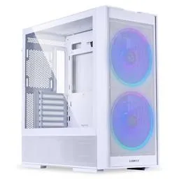 Caixa ATX Lian Li Lancool 206 Vidro Temperado Branca LianLi