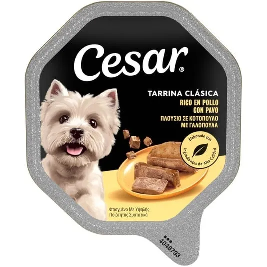 Comida cães Cesar frango 150 g