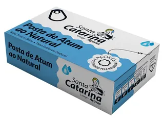 Atum posta Santa Catarina ao natural 120(84)g