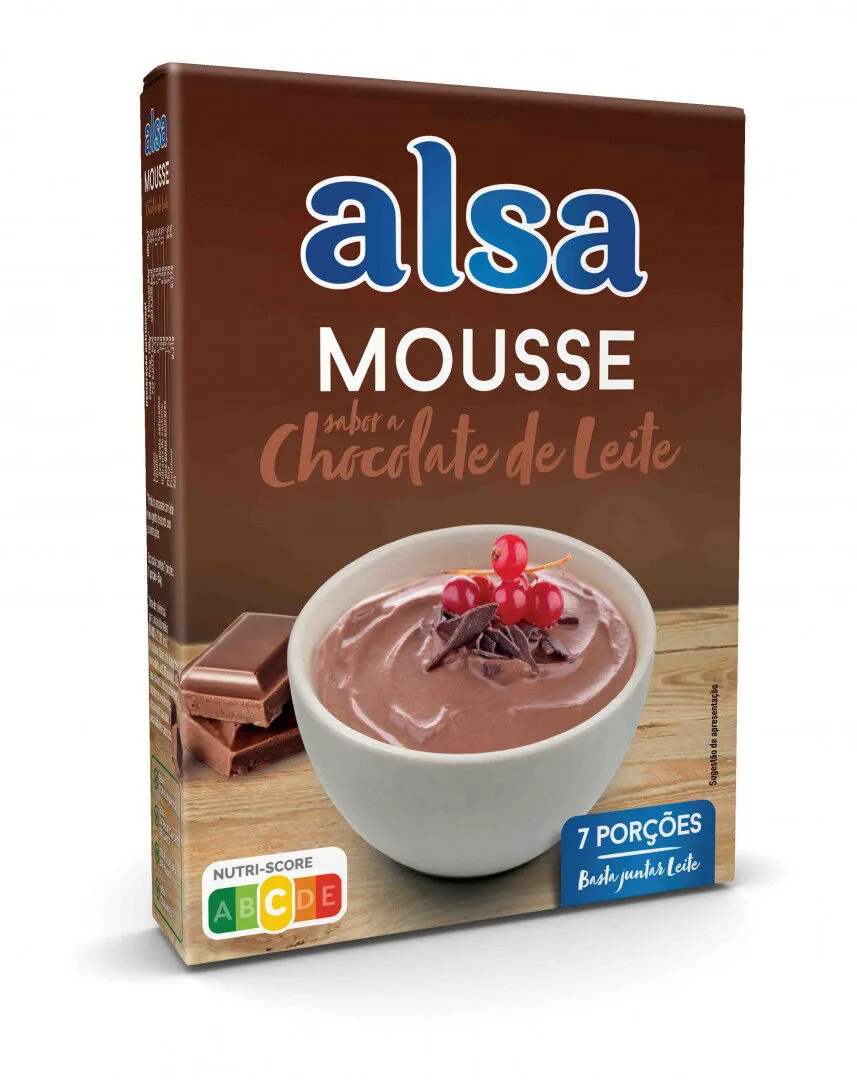 Mousse de Chocolate de Leite