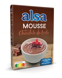 Mousse de Chocolate de Leite Alsa