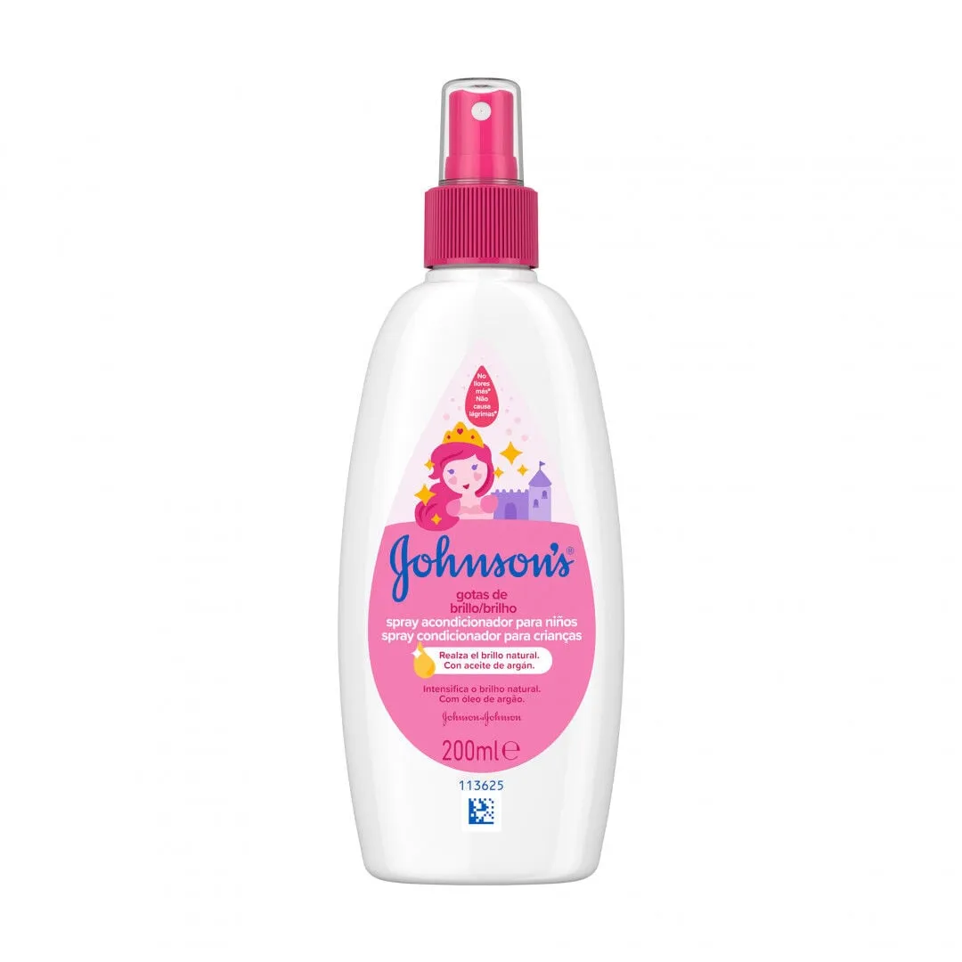 Spray Condicionador Gotas de Brilho para Crianças