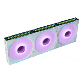 Ventoinha Lian Li UNI FAN SL120 Infinity FLEX Wireless Branco 120mm (Pack 3)