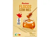 Flocos Auchan cereais com mel 750 g