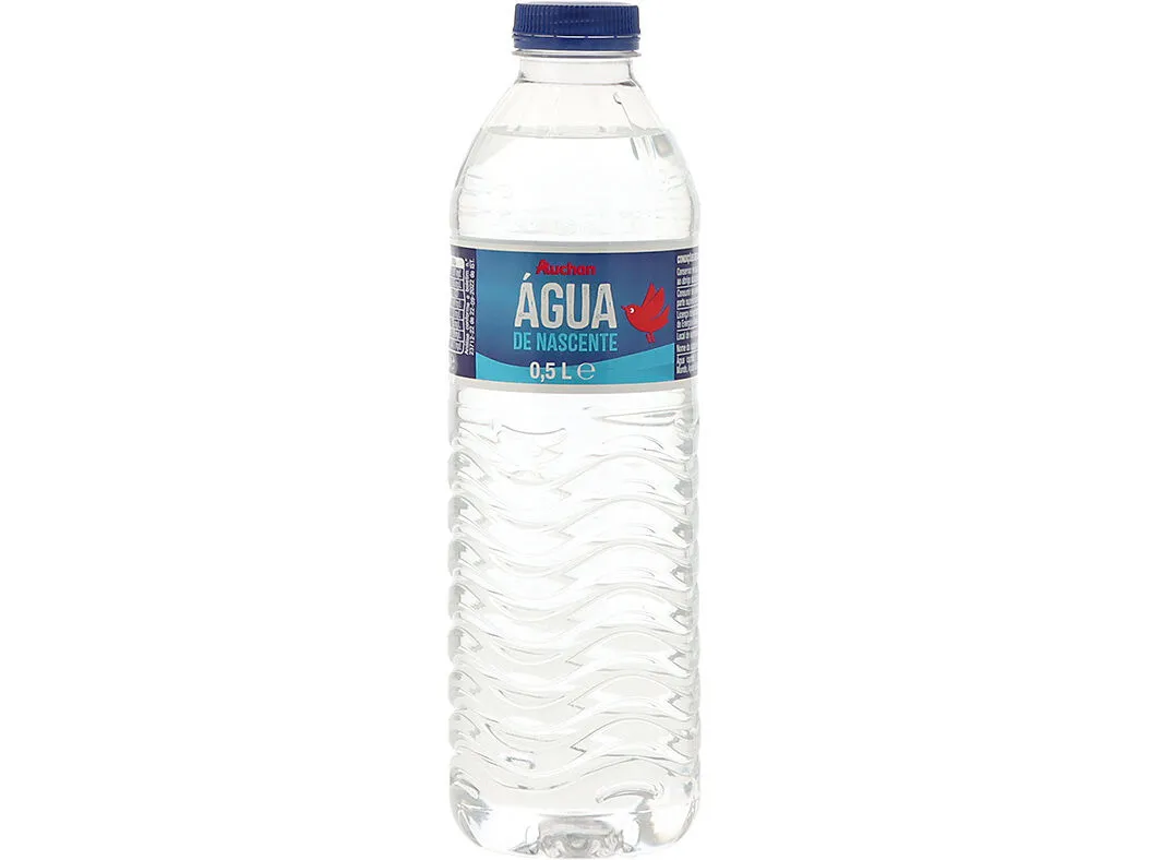 Água de nascente Auchan 0,5 L