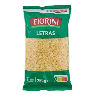 Massa Letras 250g Fiorini