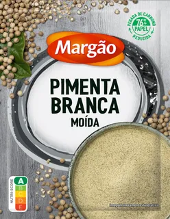 Pimenta Branca Moída Saqueta Margão
