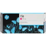 Tinteiro HP 738 300 ml Magenta Original