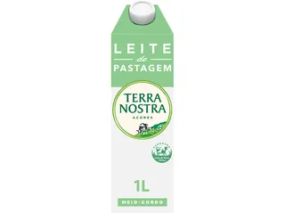 Leite Terra Nostra pastagem meio gordo 1 L