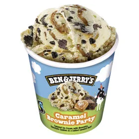 Gelado Caramelo Brownie Party Ben & Jerrys